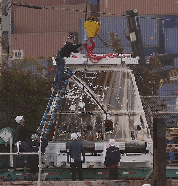 SpaceX Dragon Recovery