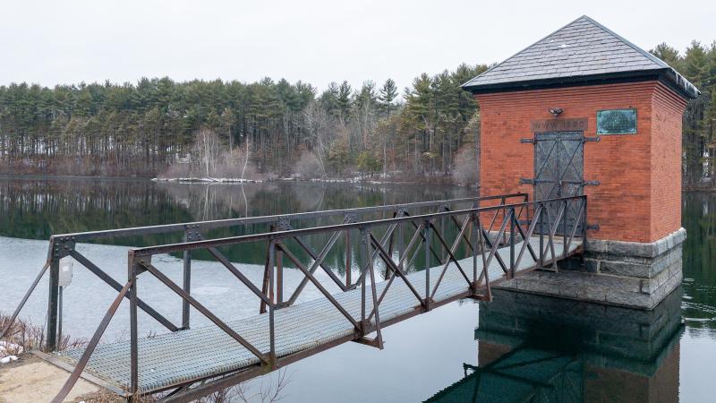 Water intake tower, Middlesex Fells