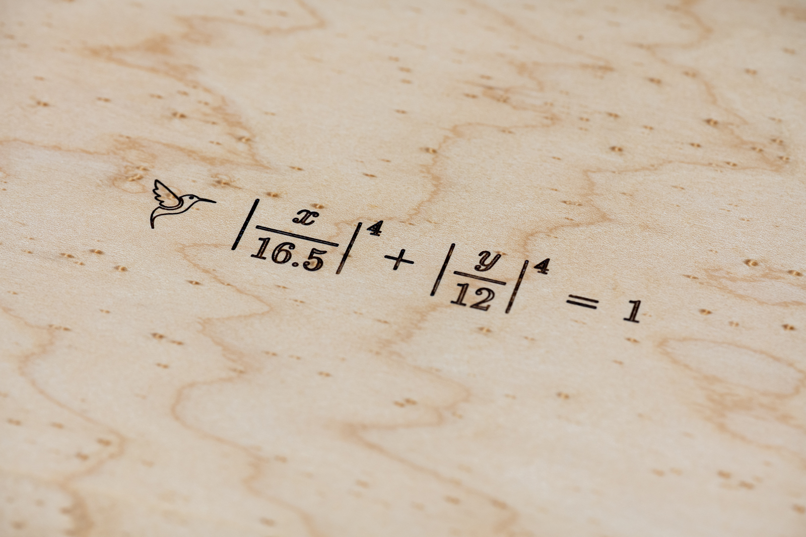Table engraving