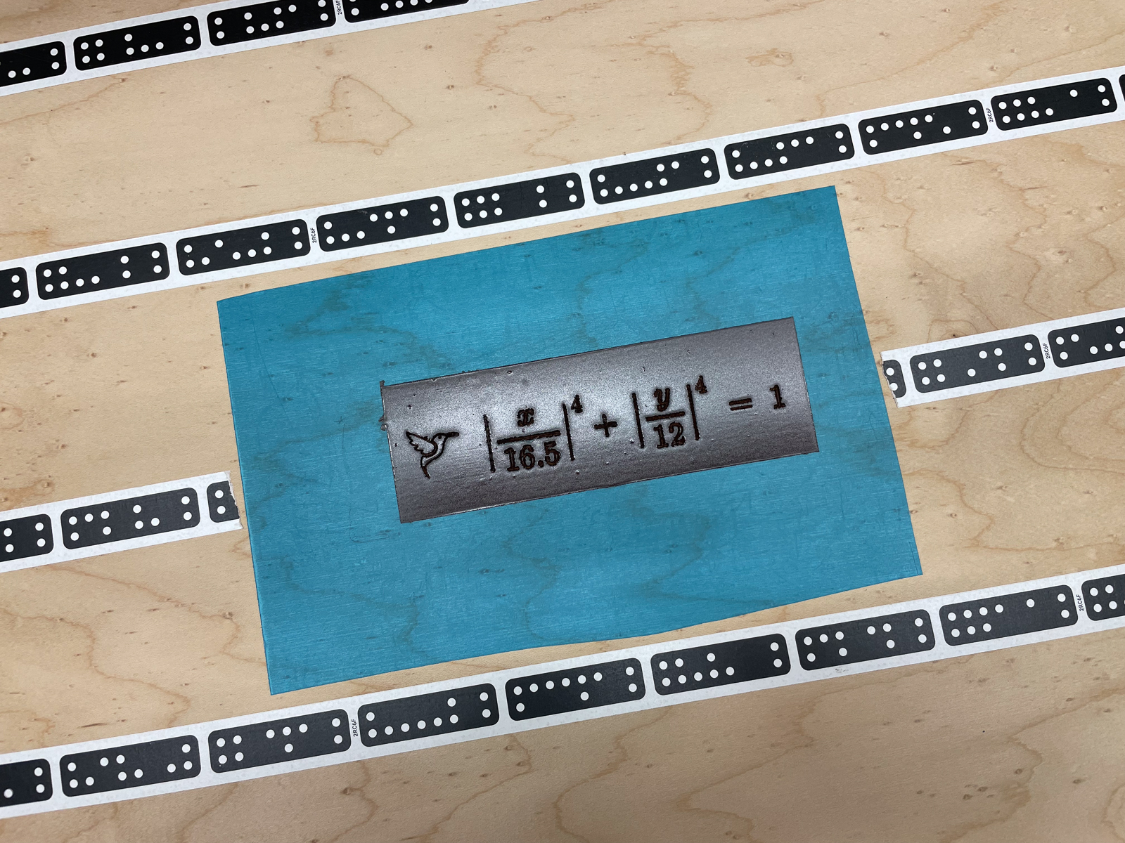 Table engraving